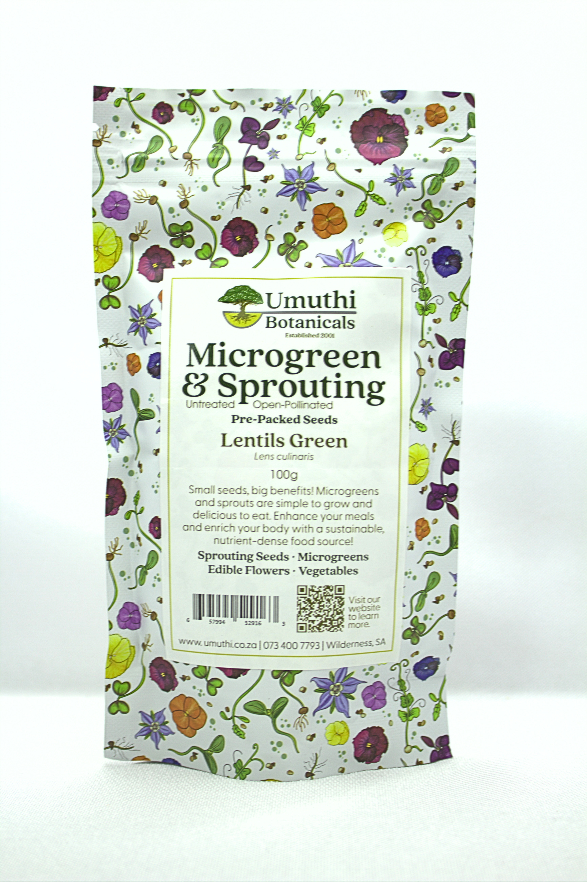Lentil Green Seed - Microgreen & Sprouting Seeds