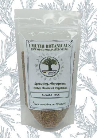 Alfalfa Sprouting Seeds - a.k.a. Lucerne - Medicago Sativa- Microgreens