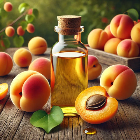 Apricot Kernel Oil –prunus armeniaca - Cold Pressed - 100% Pure