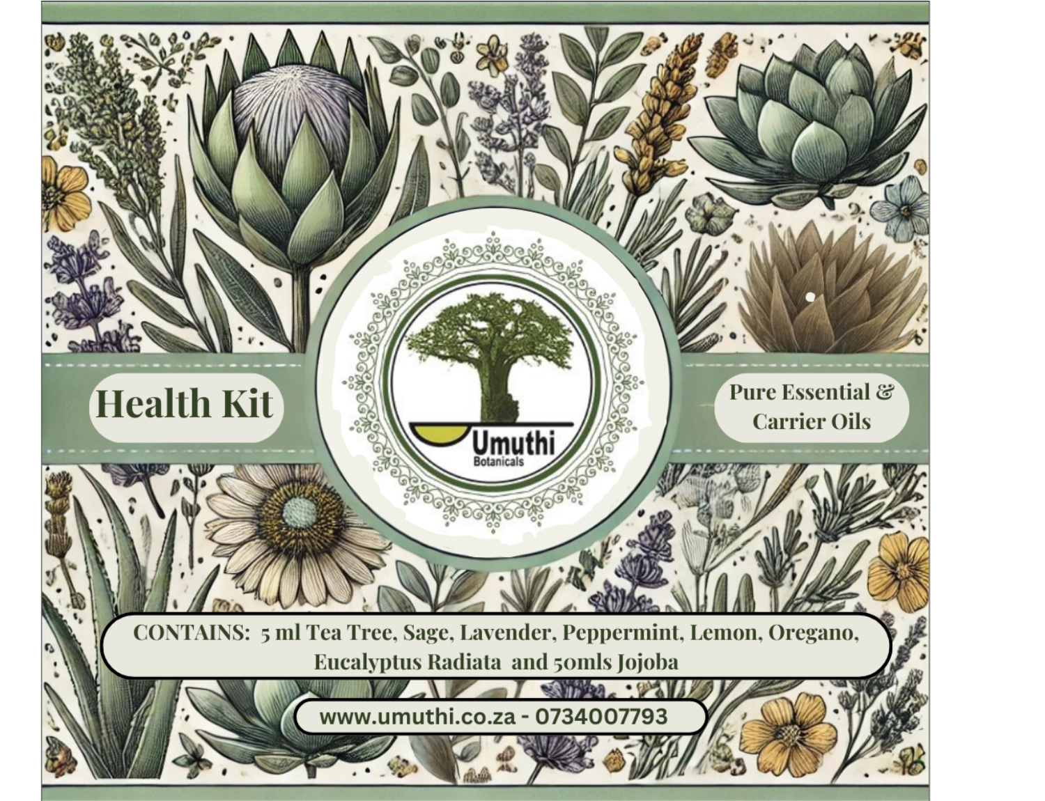 Essential Oil First Aid Kit