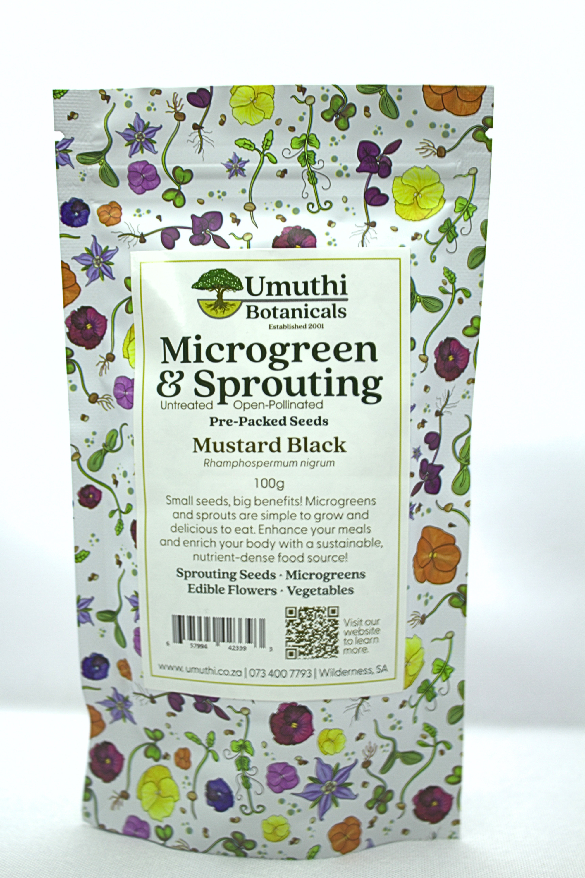 Mustard Black Seed - Microgreen & Sprouting Seeds