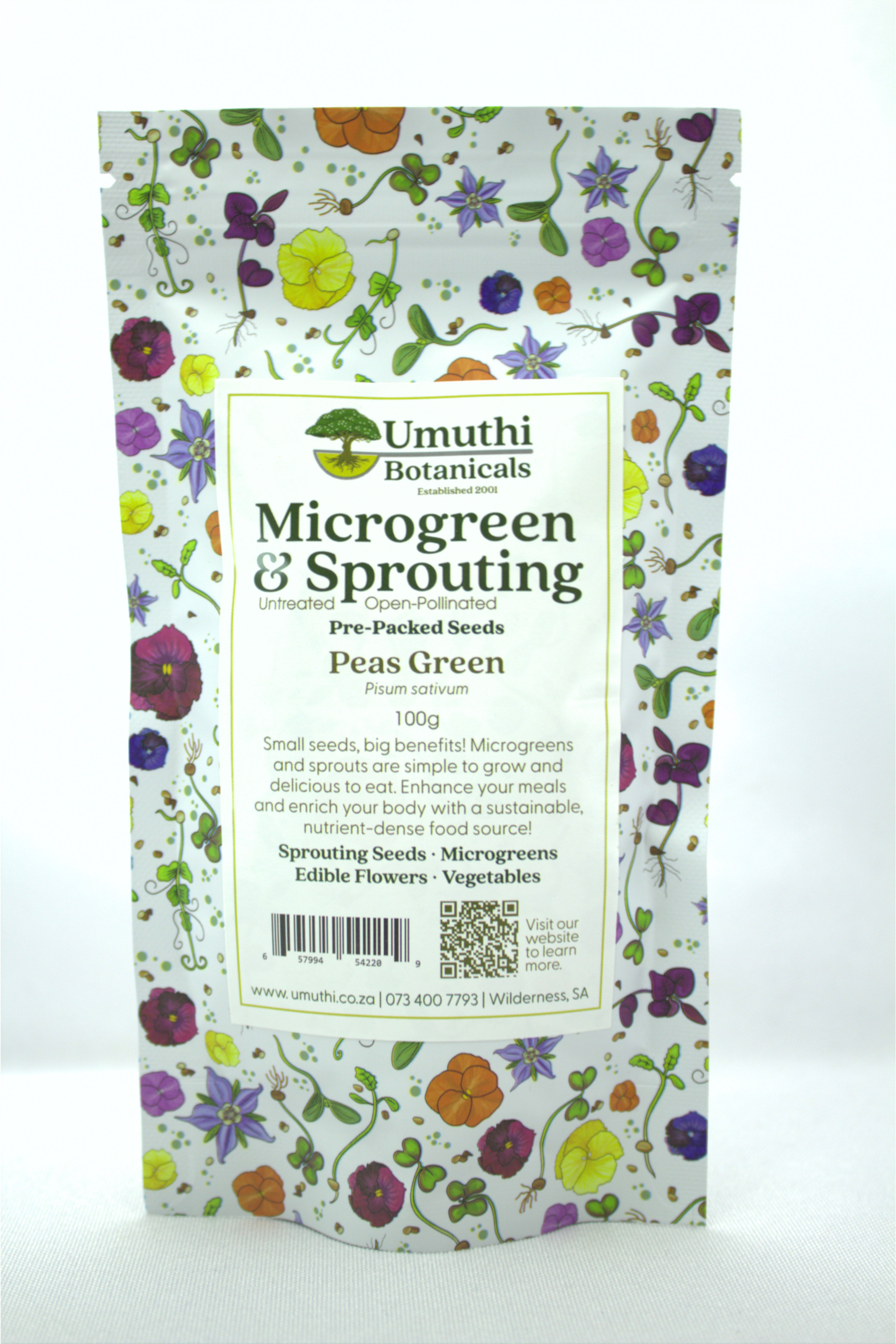 Peas Green Seed - Microgreen & Sprouting Seeds