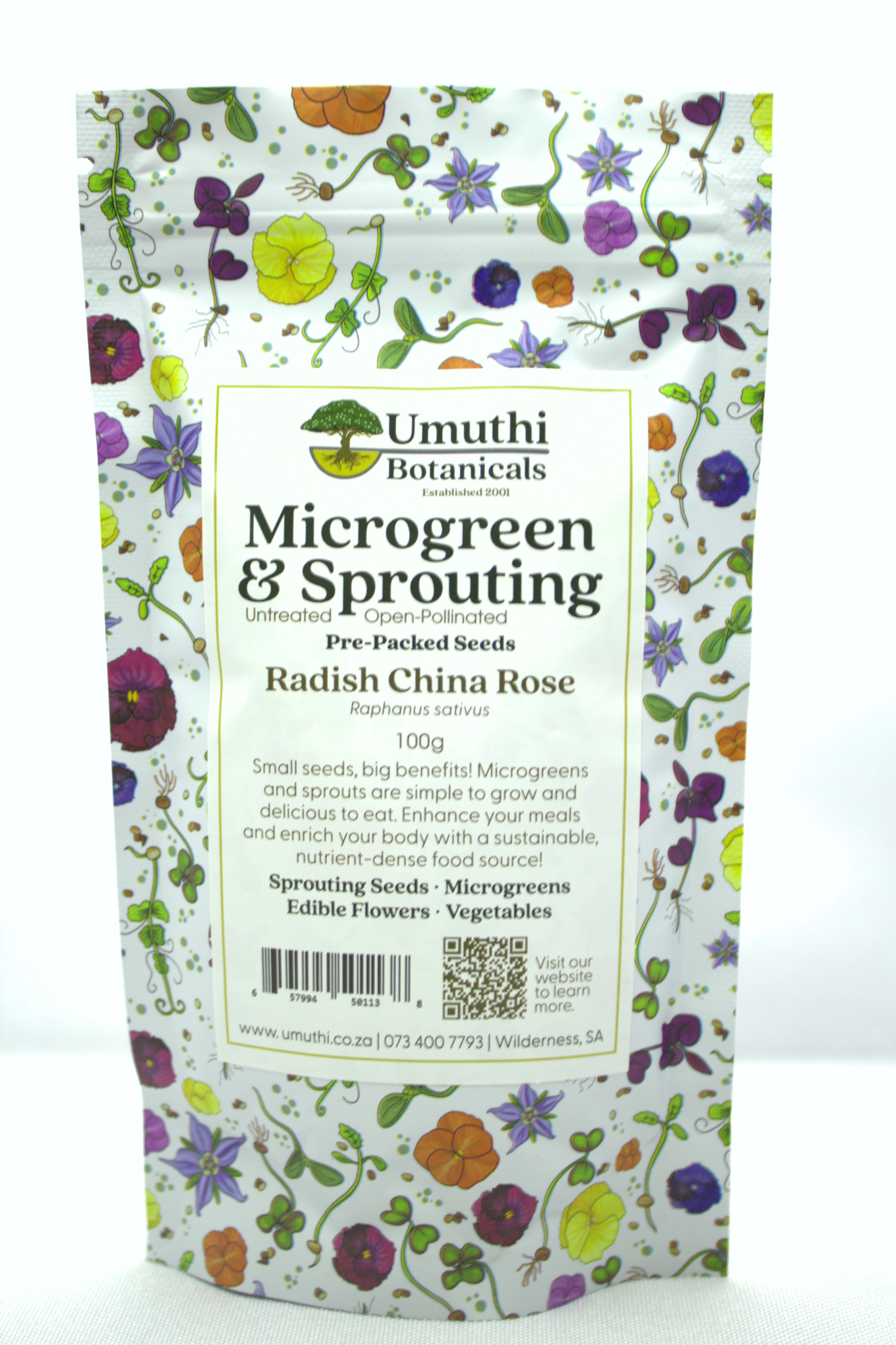 Radish China Rose Seed - Microgreen & Sprouting Seeds