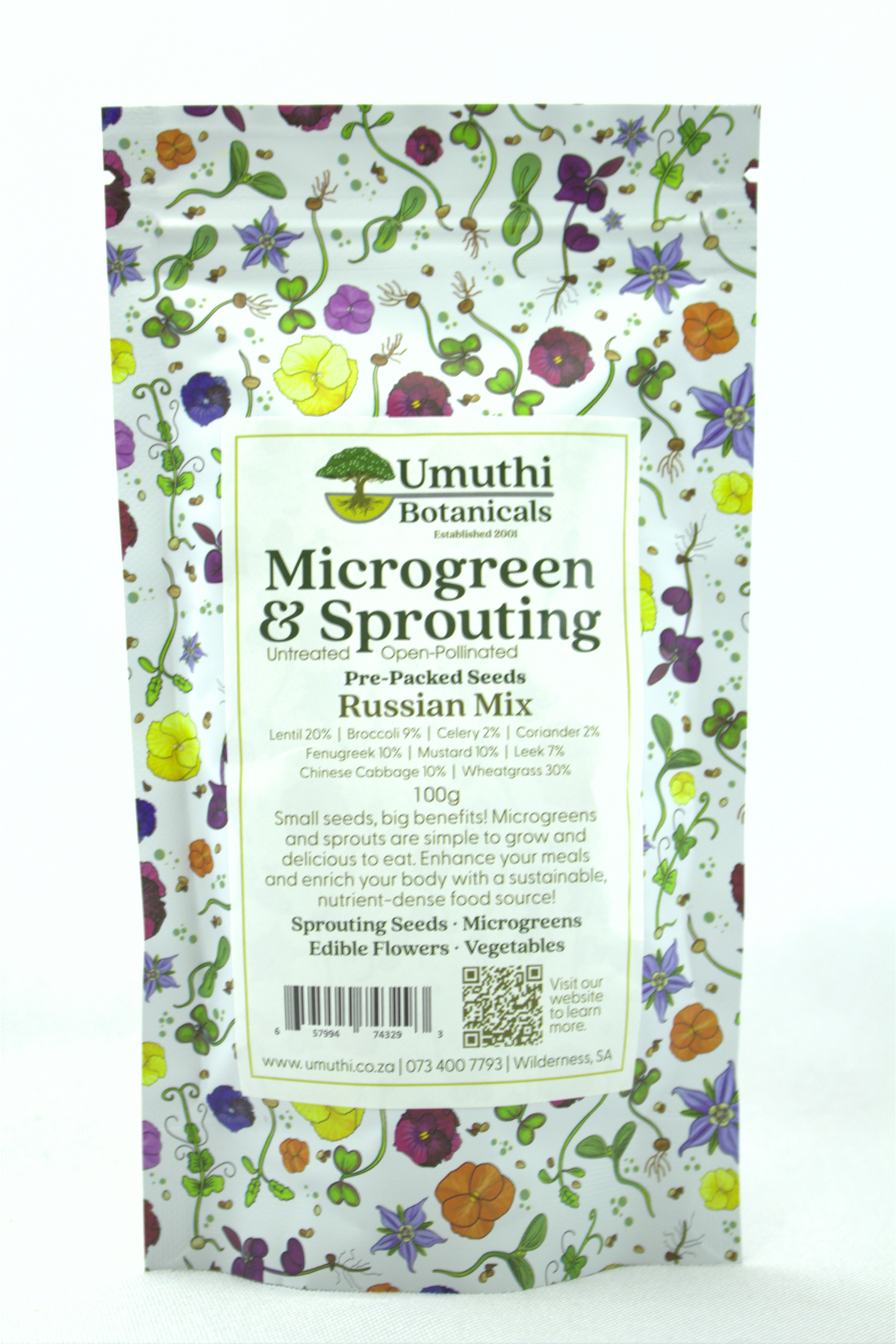 Russian Salad Mix - Microgreen & Sprouting Seeds
