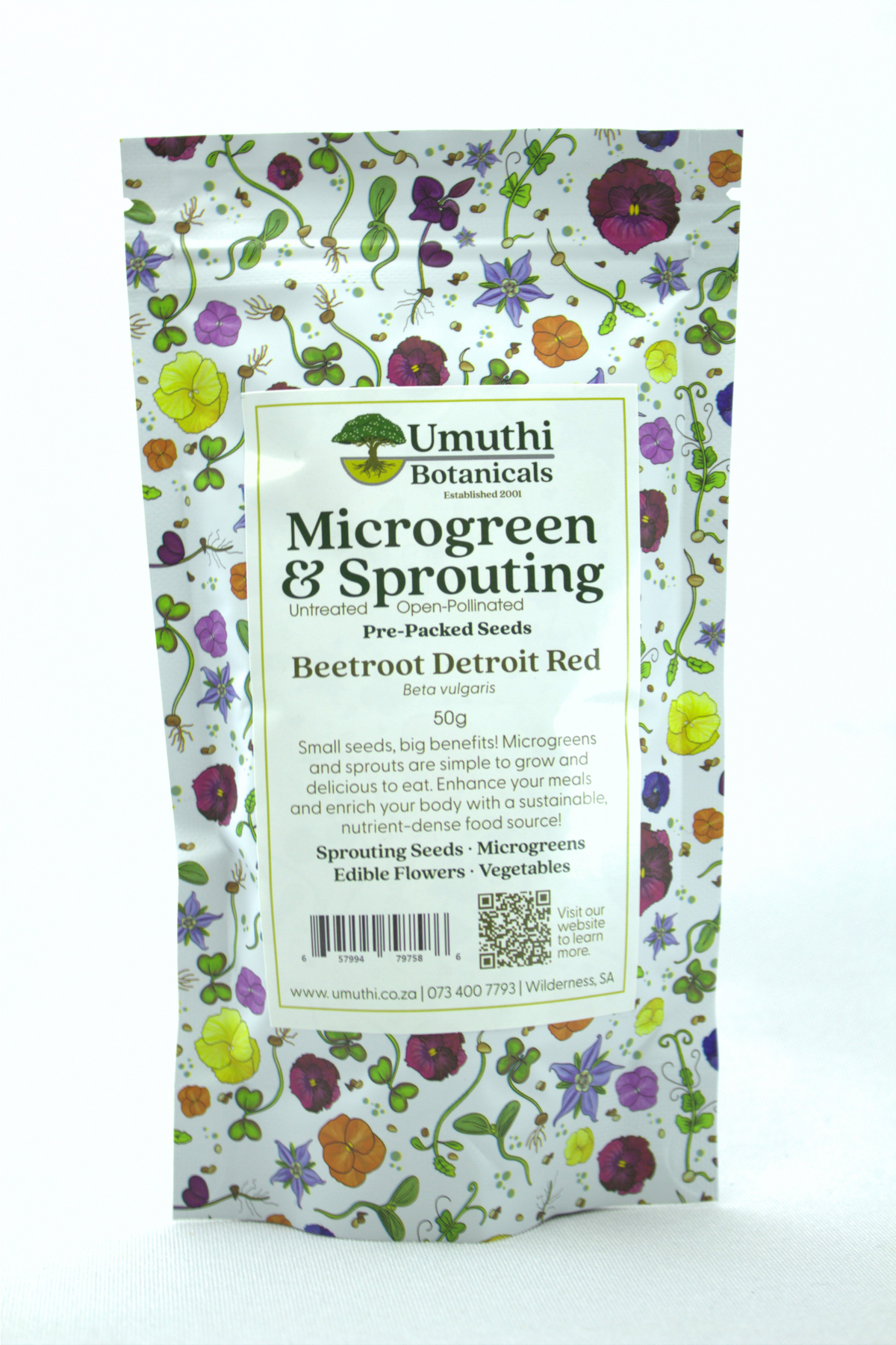 Beetroot Seed - Microgreen & Sprouting Seeds 50g