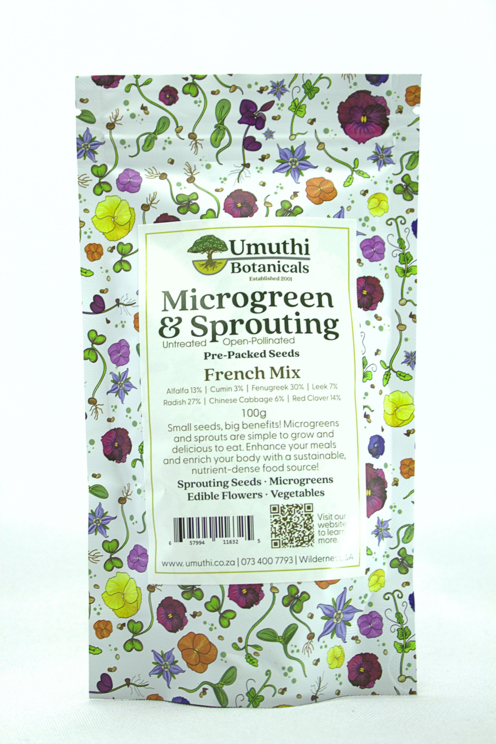 French Salad Mix - Microgreen & Sprouting Seeds