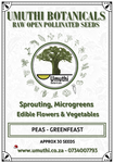Peas Greenfeast - 30 seeds - Raw Open Pollinated