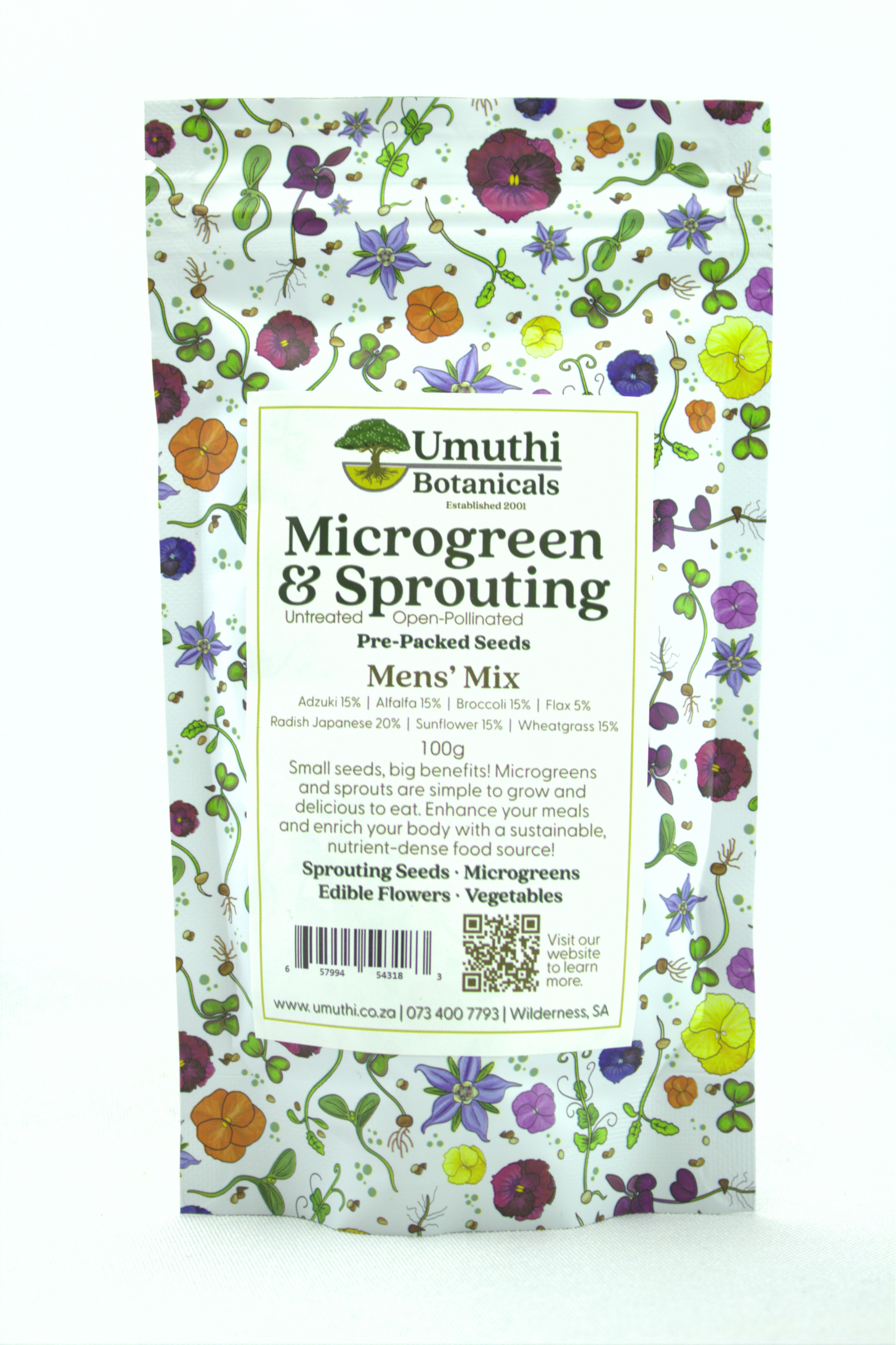 Mens' Mix - Microgreen & Sprouting Seeds