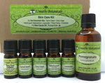 a Skin Care Essential Oil Kit 5 X 5ml Essential Oils with 50ml Carrier Oil