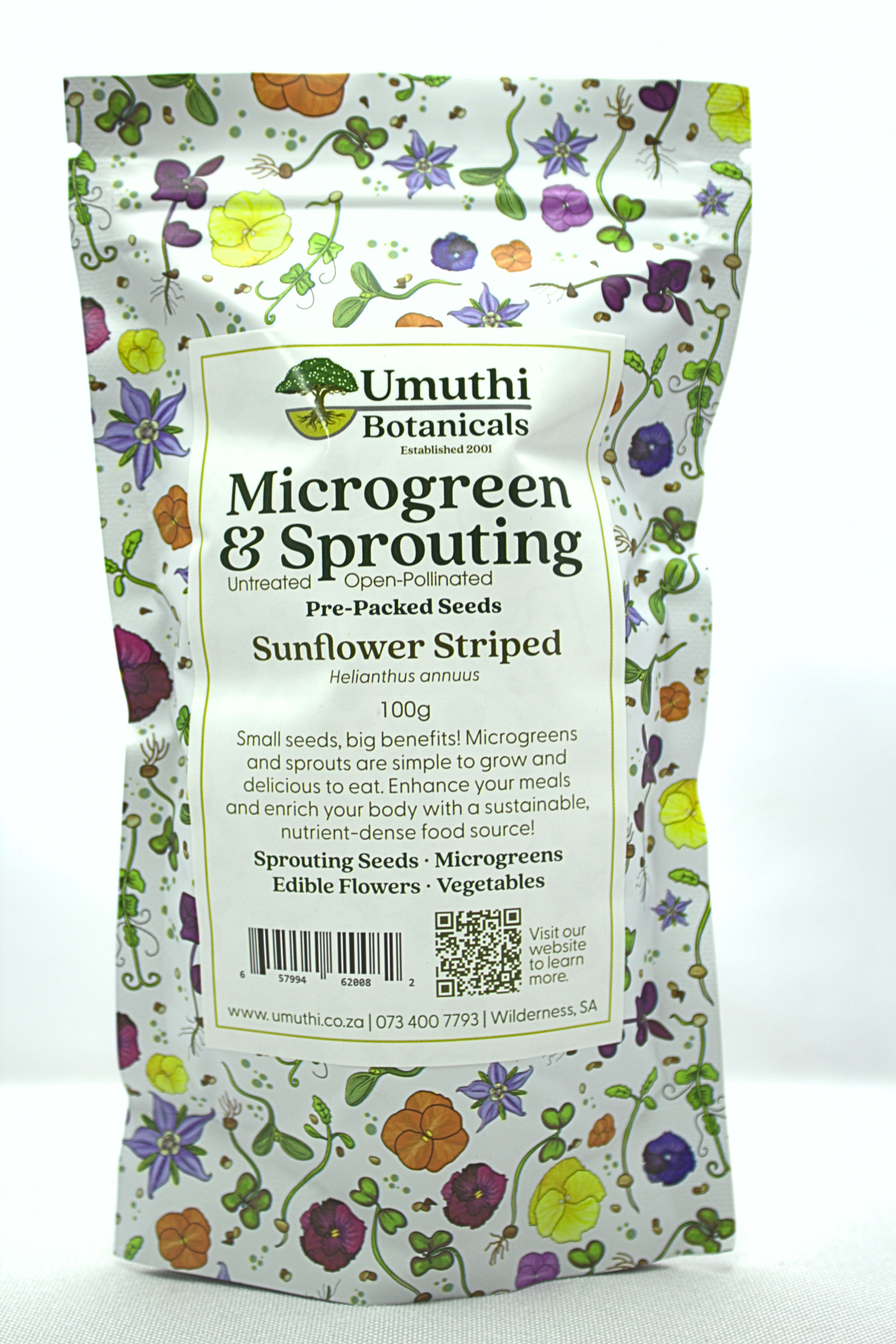 Sunflower Striped Seed - Microgreen & Sprouting Seeds