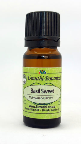 BASIL OIL (SWEET) - ocimum basilicum - 100% Pure
