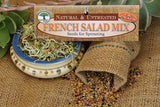 FRENCH SALAD BLEND - Sprouting Seeds - Natureal & Untreated - Microgreens