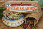 ITALIAN MIX - Sprouting Seeds - Natureal & Untreated - Microgreens