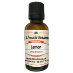 Organic lemon citrus limonium 30ml