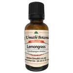 Organic lemongrass cymbopogon citratus 30ml