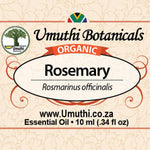 Organic rosemary rosa rubiginosa 10ml label