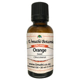 Organic sweet orange citrus sinensis 30ml